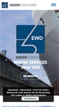 Mobile Screenshot of emden-dockyard.com